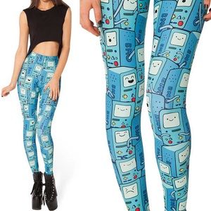 Adventure Time BMO Leggings Small